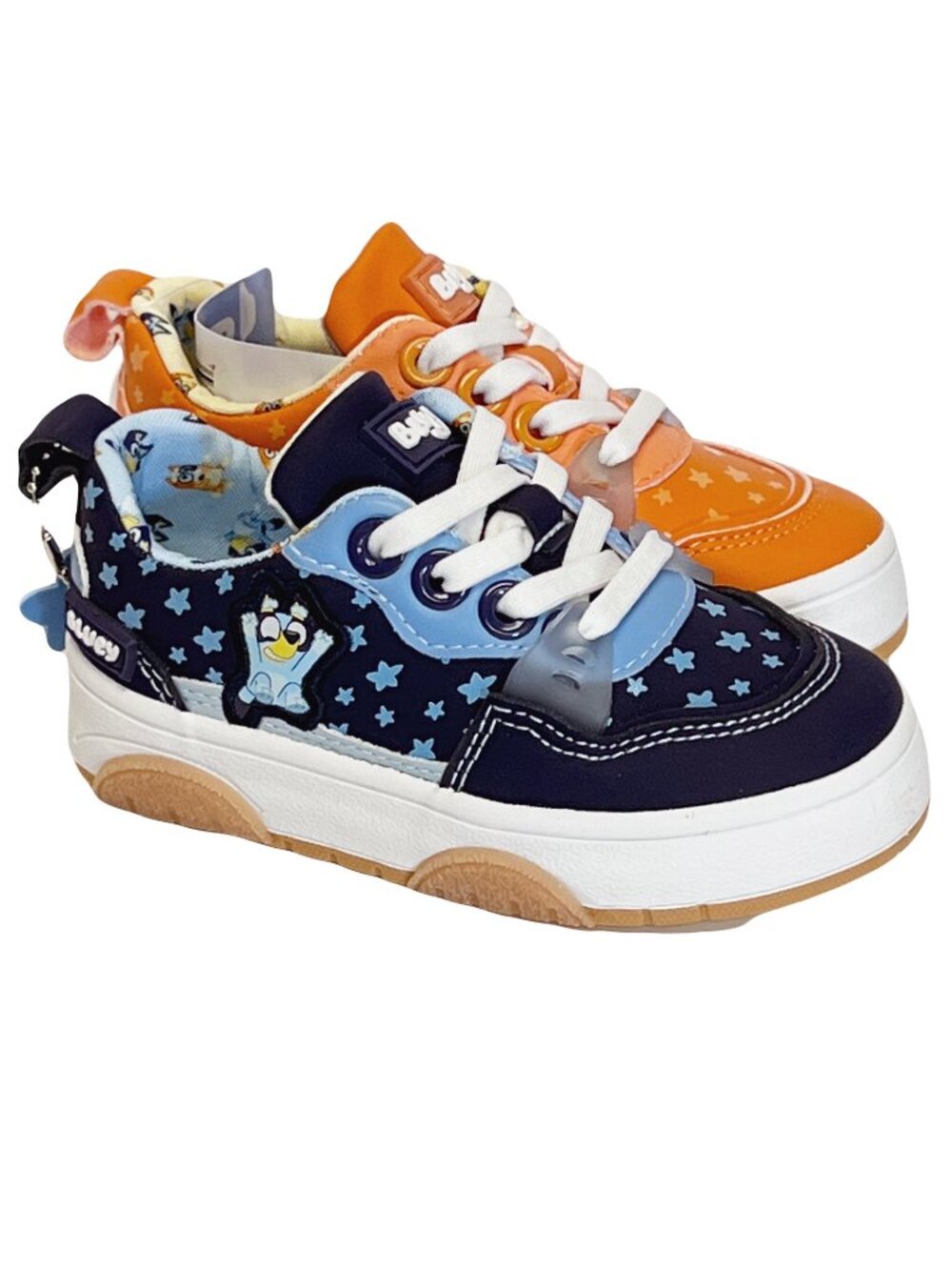 Bluey Boys Low Top Slip On Casual Sneaker SIZE 7 NEW WITH TAGS